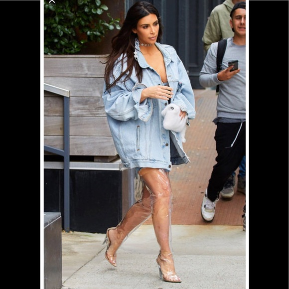 Qupid Shoes - NIB celebrity see trough over knee boots